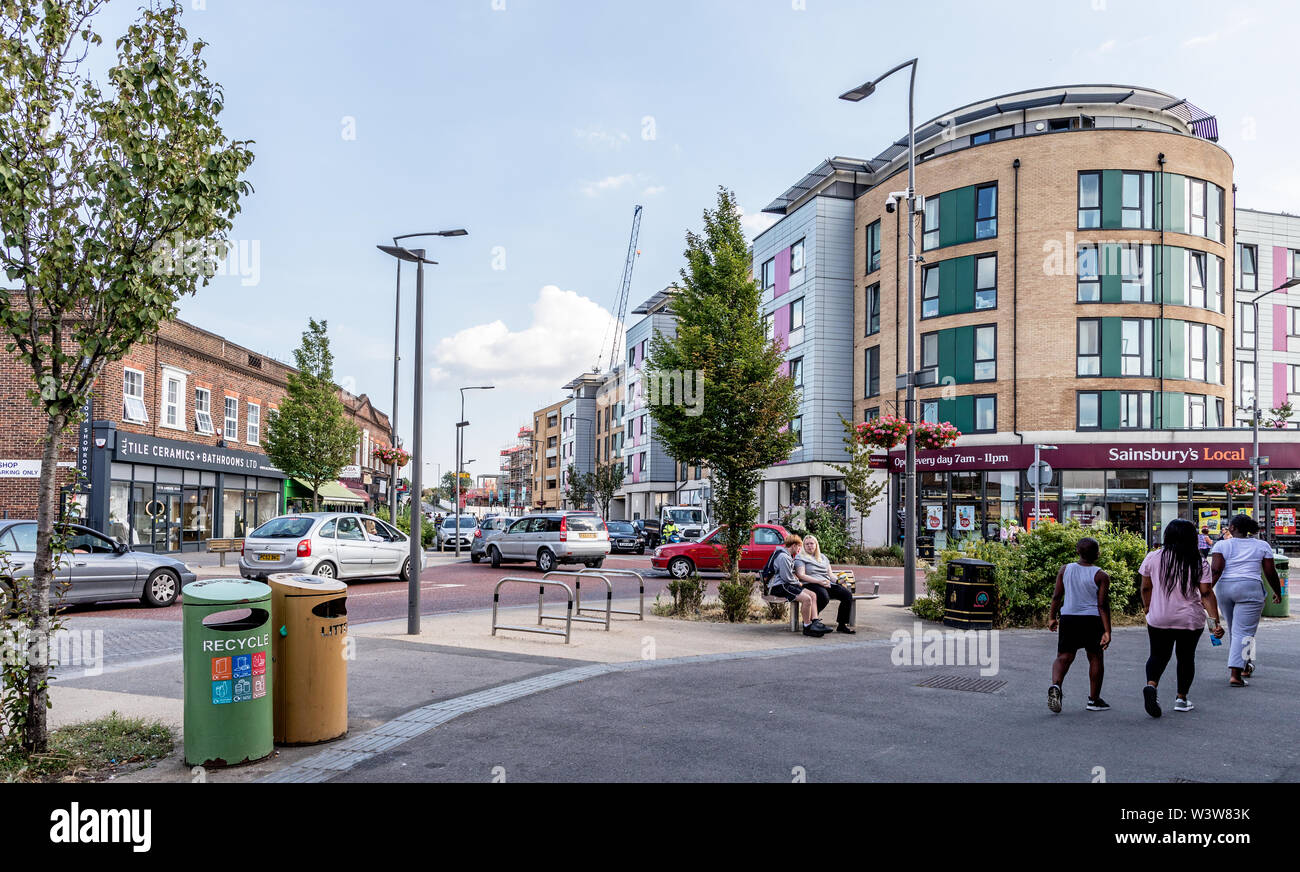 Hackbridge South London UK Stock Photo Alamy
