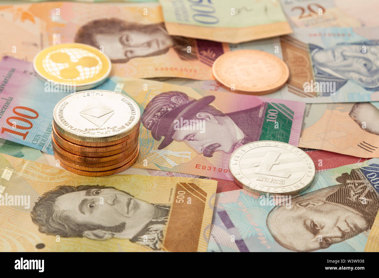 Bitcoin venezuela hi-res stock photography and images - Alamy