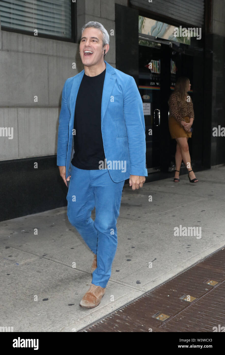 New York, NY, USA. 17th July, 2019.  Andy Cohen on The Wendy Williams Show in New York July 17, 2019 Credit: RW/Media Punch/Alamy Live News Stock Photo