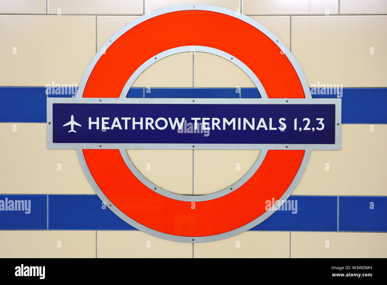 Heathrow England 2 Jun 2019 View Of The Train Connecting Terminals Heathrow England 2 Jun 2019 View Of The Train Connecting Terminals