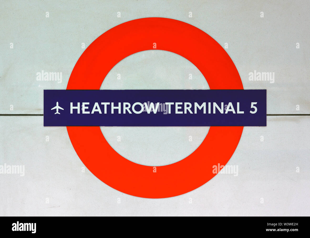 Heathrow England 2 Jun 2019 View Of The Train Connecting Terminals Heathrow England 2 Jun 2019 View Of The Train Connecting Terminals