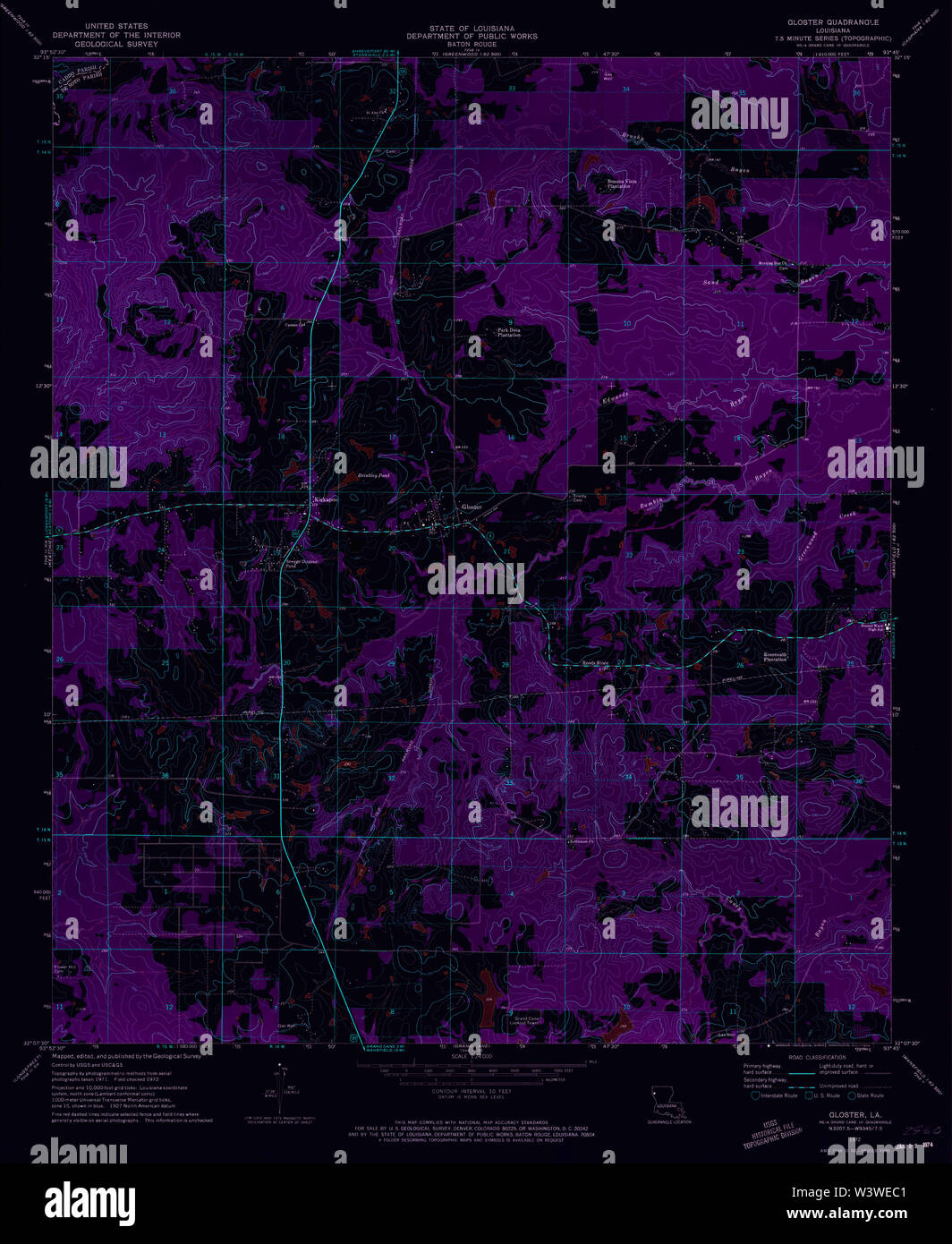 Gloster map hires stock photography and images Alamy