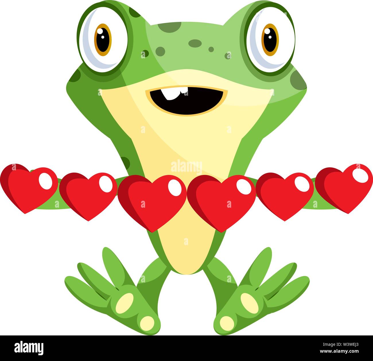Valentine frog love illustration hires stock photography and images Alamy