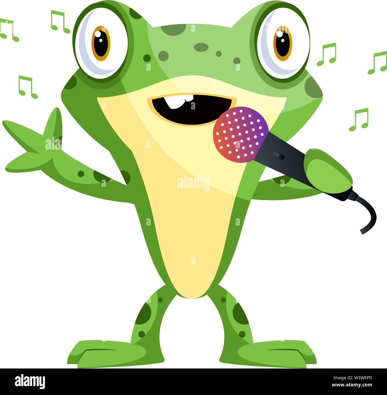 Frog music Stock Vector Images Alamy