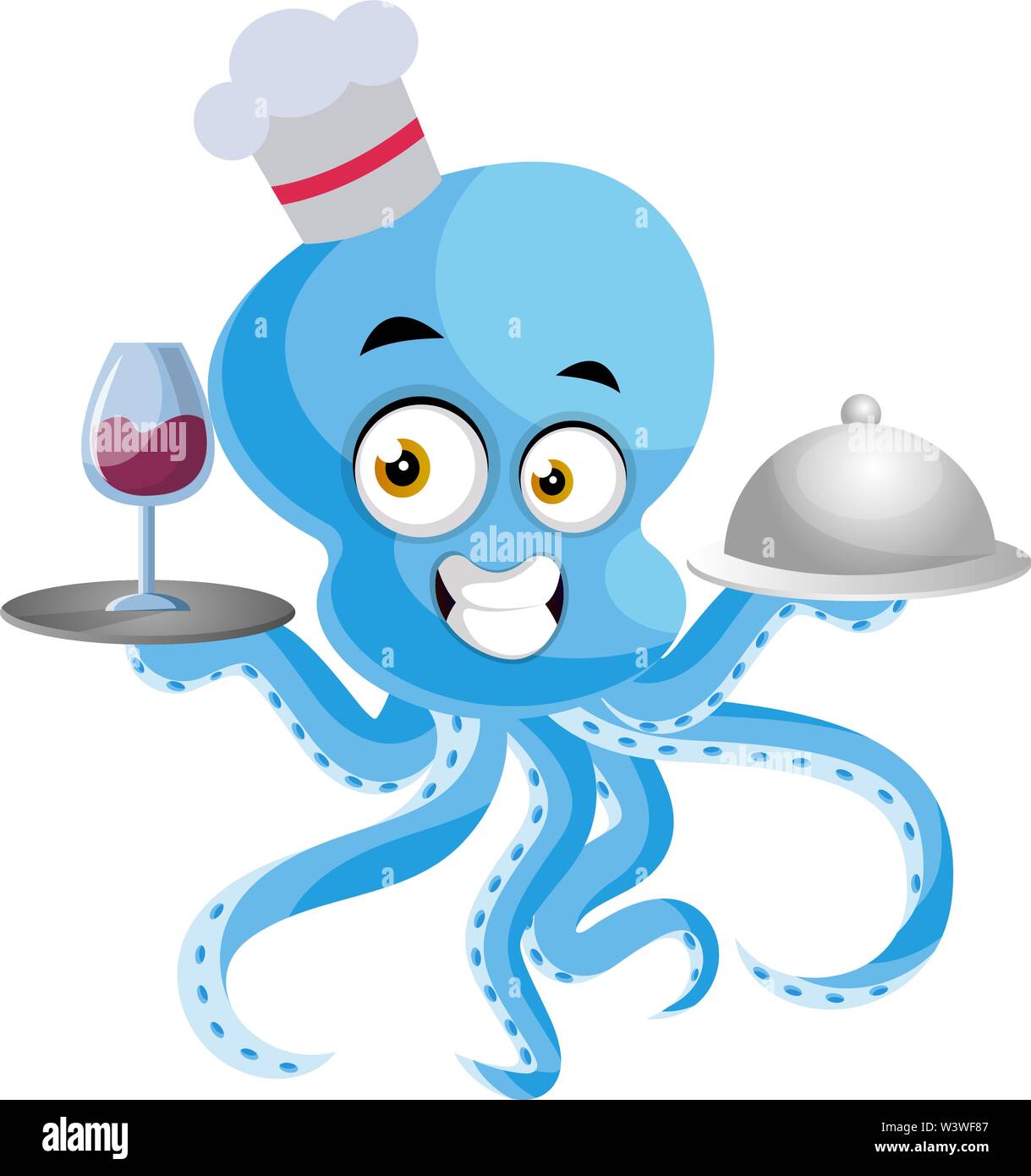 Octopus Cooking Illustration Vector On White Background Stock Vector Image Art Alamy,Data Entry At Home Jobs Australia