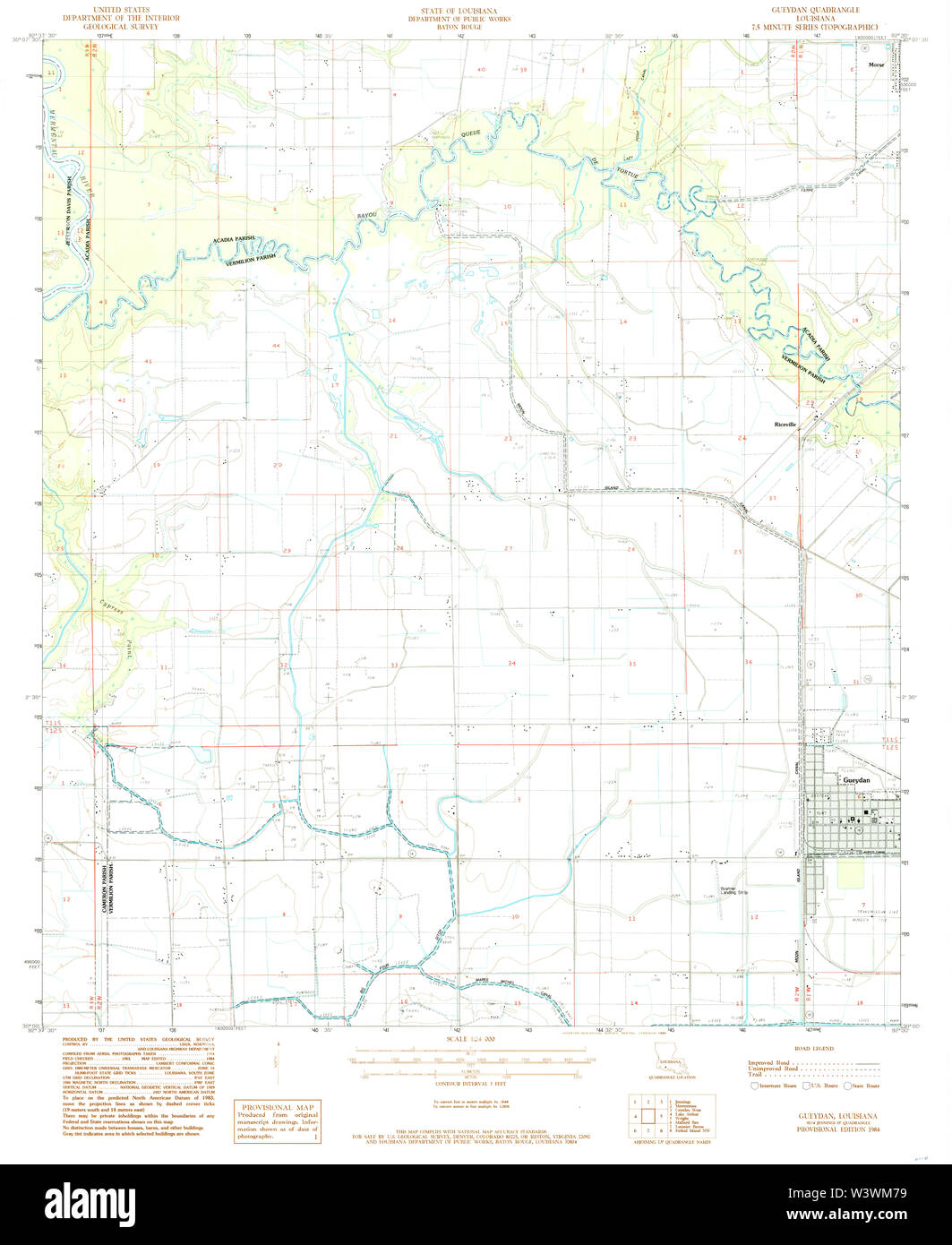 Gueydan map hires stock photography and images Alamy