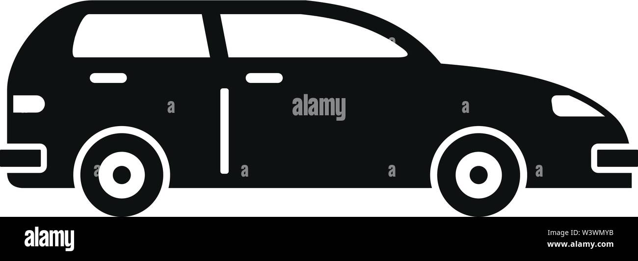 Modern car icon. Simple illustration of modern car vector icon for web ...