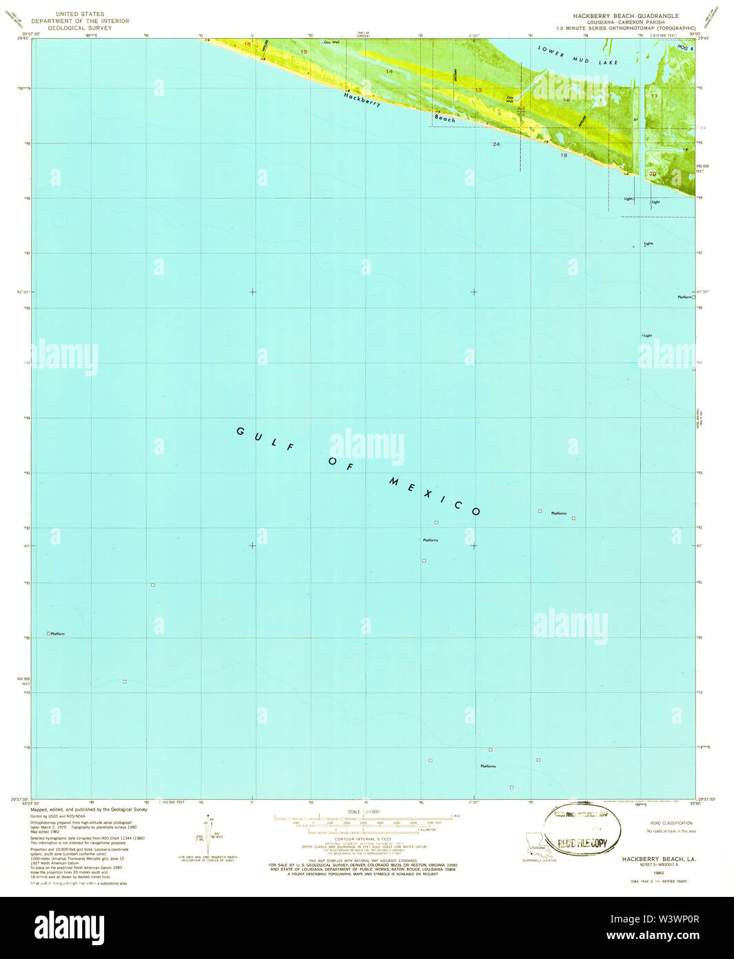 Hackberry louisiana map hires stock photography and images Alamy