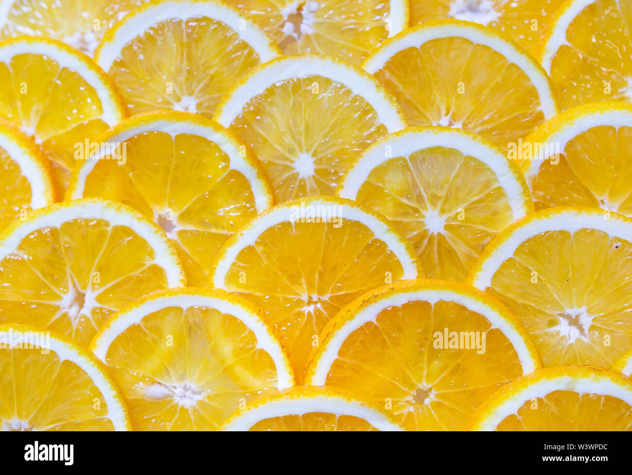 Closeup oranges orange slices hi-res stock photography and images - Alamy