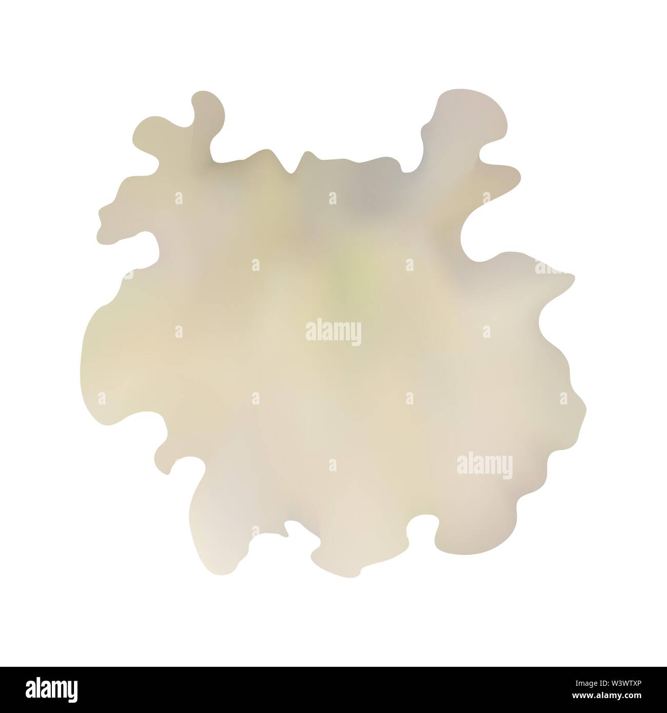 Pastel gray stain. Vector illustration. The texture of watercolor