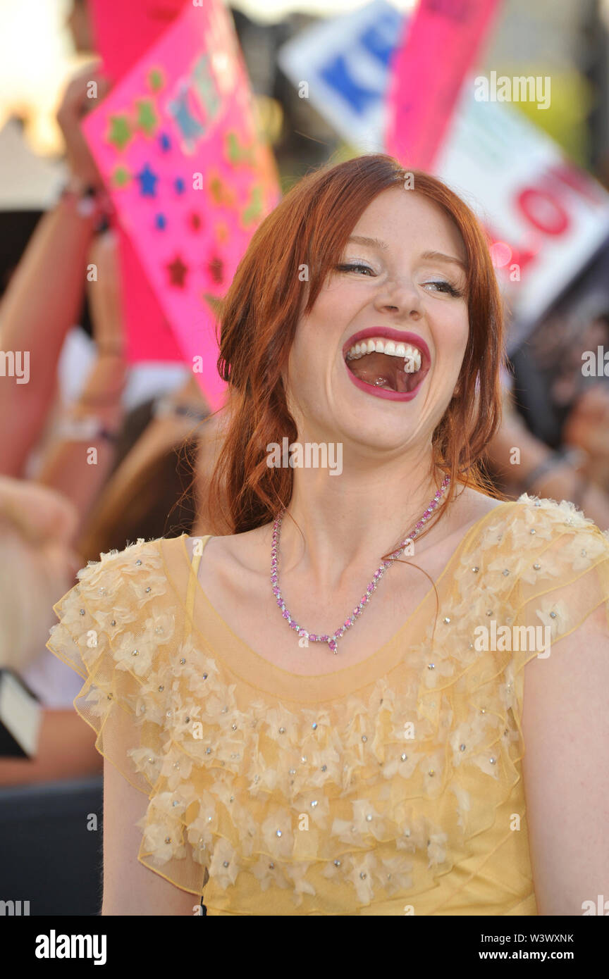 LOS ANGELES, CA. June 25, 2010: Bryce Dallas Howard at the premiere of her new movie 'The Twilight Saga: Eclipse' at the Nokia Theatre at L.A. Live. © 2010 Paul Smith / Featureflash Stock Photo