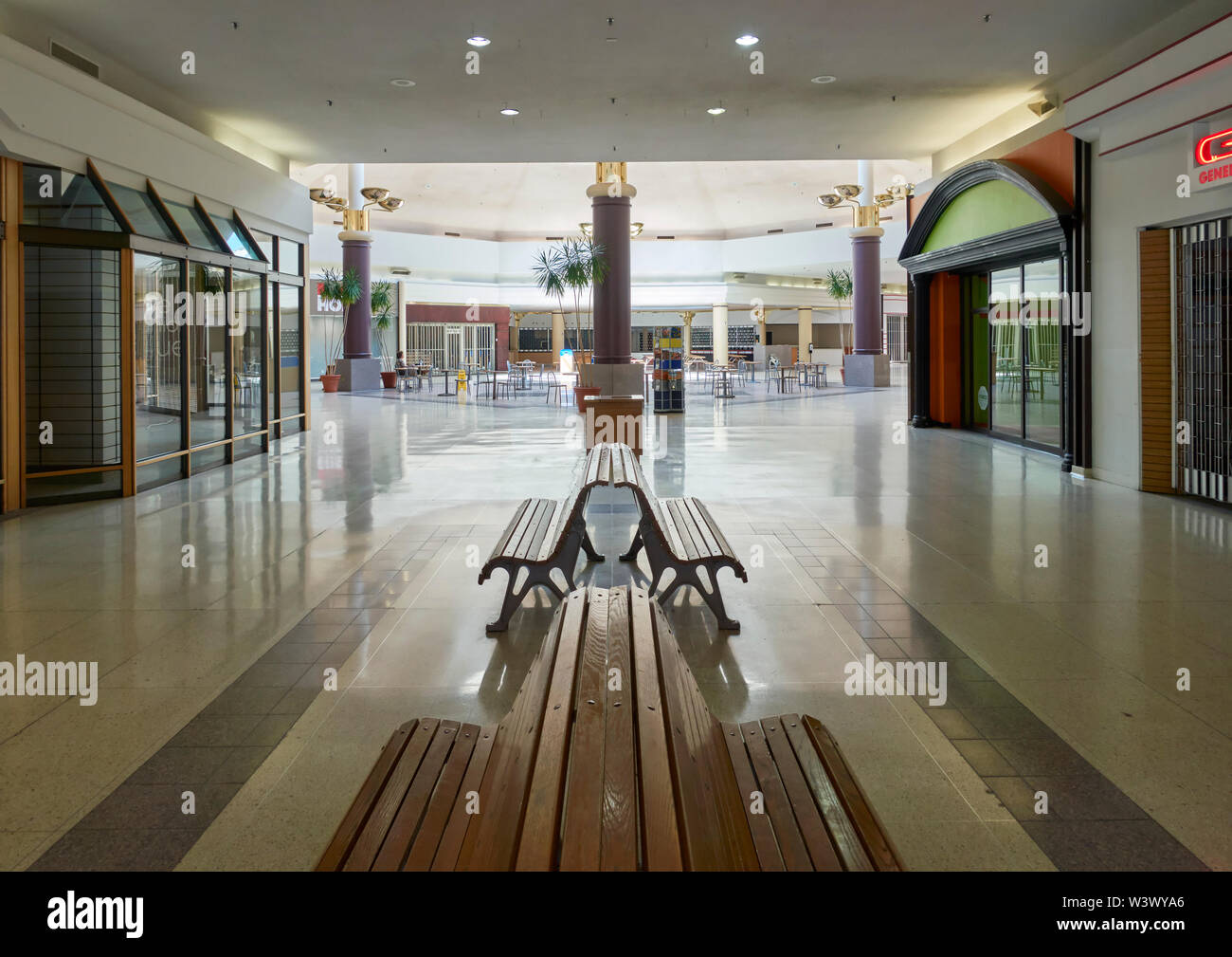 Empty Shopping Mall
