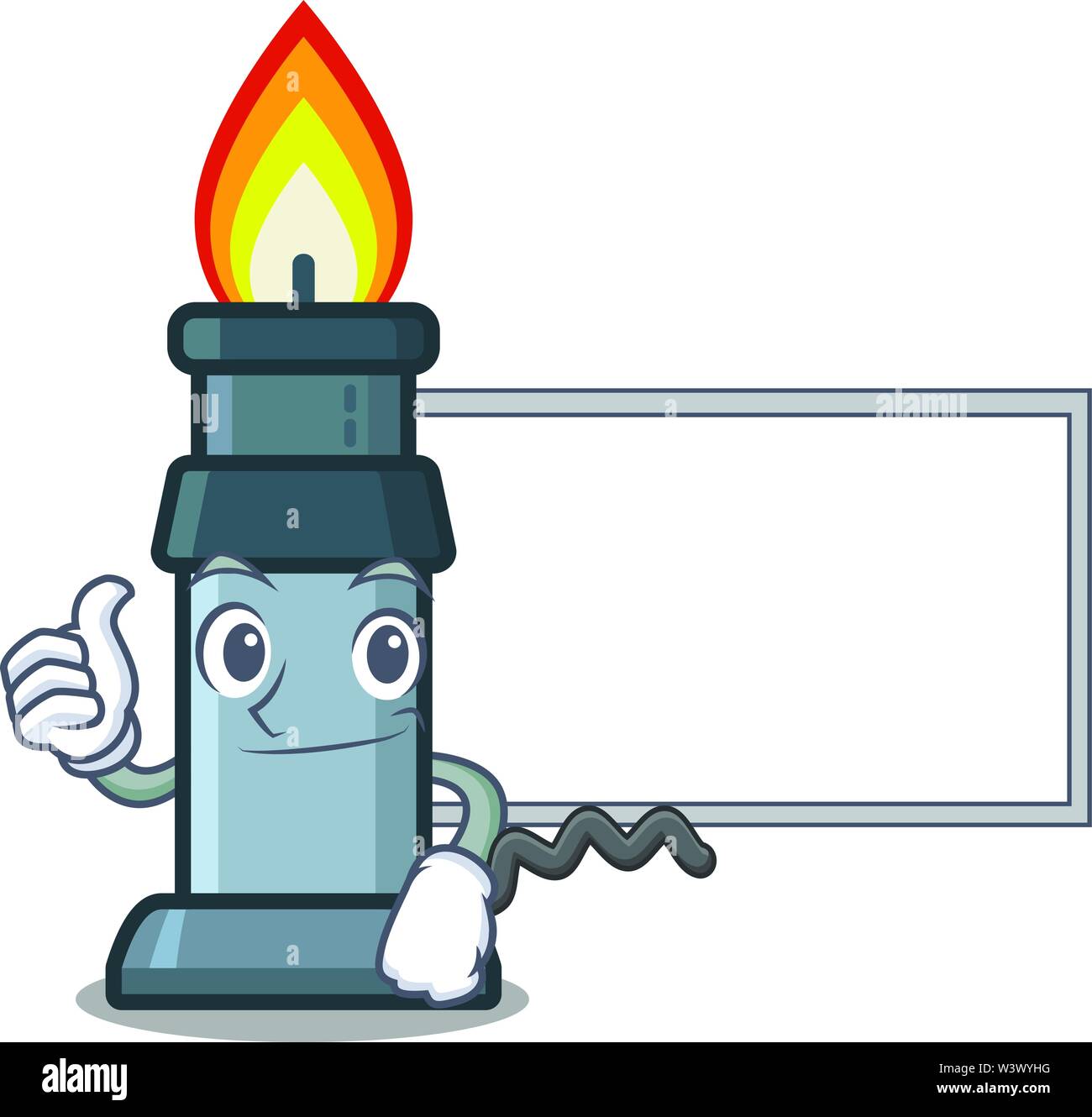 Cartoon bunsen burner Stock Vector Images - Alamy