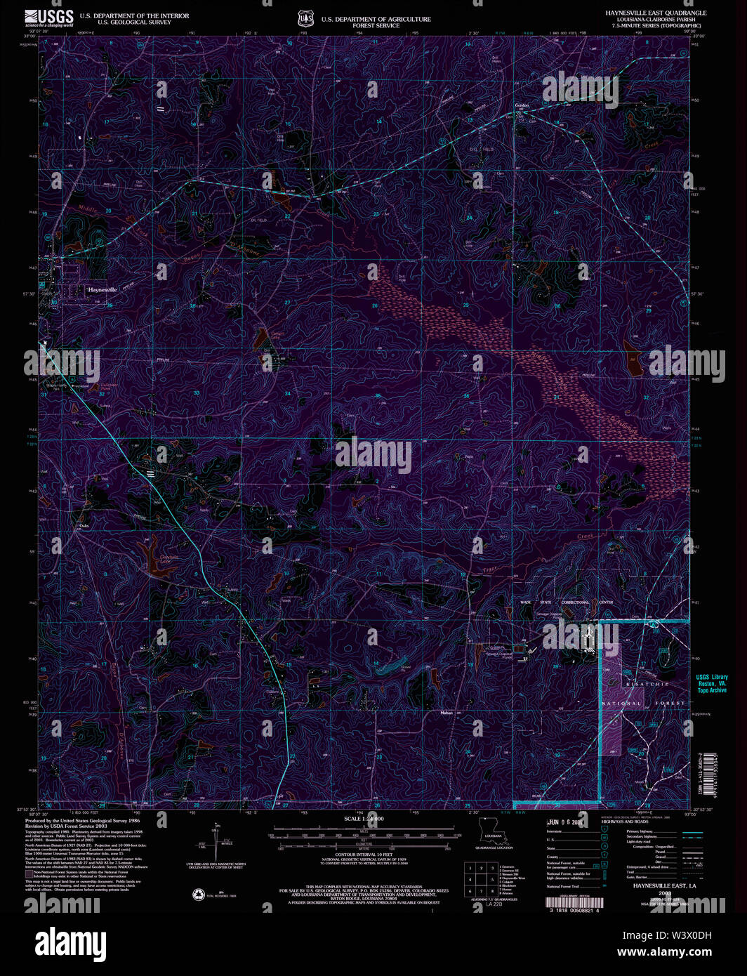 Map of haynesville hires stock photography and images Alamy