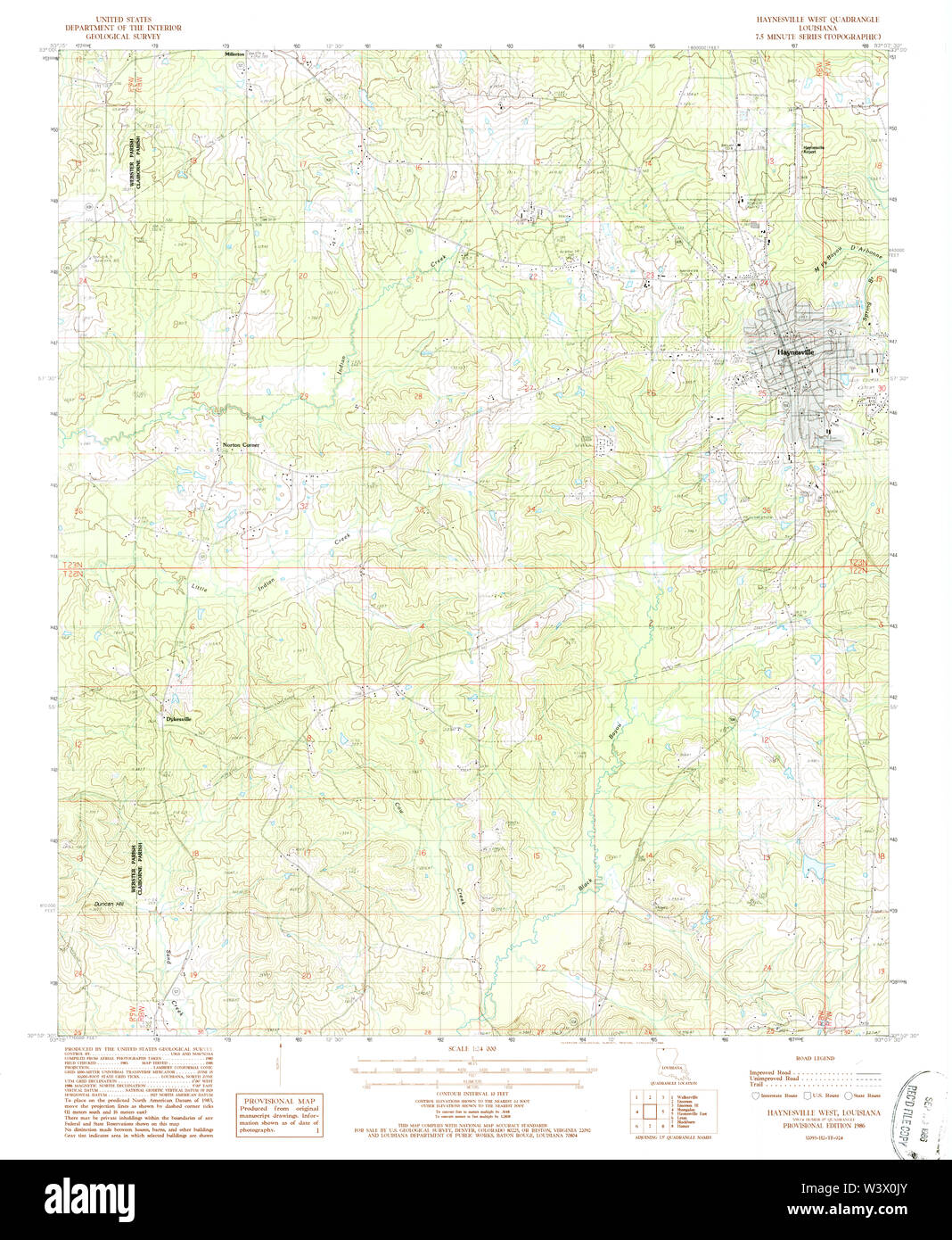 Haynesville map hires stock photography and images Alamy