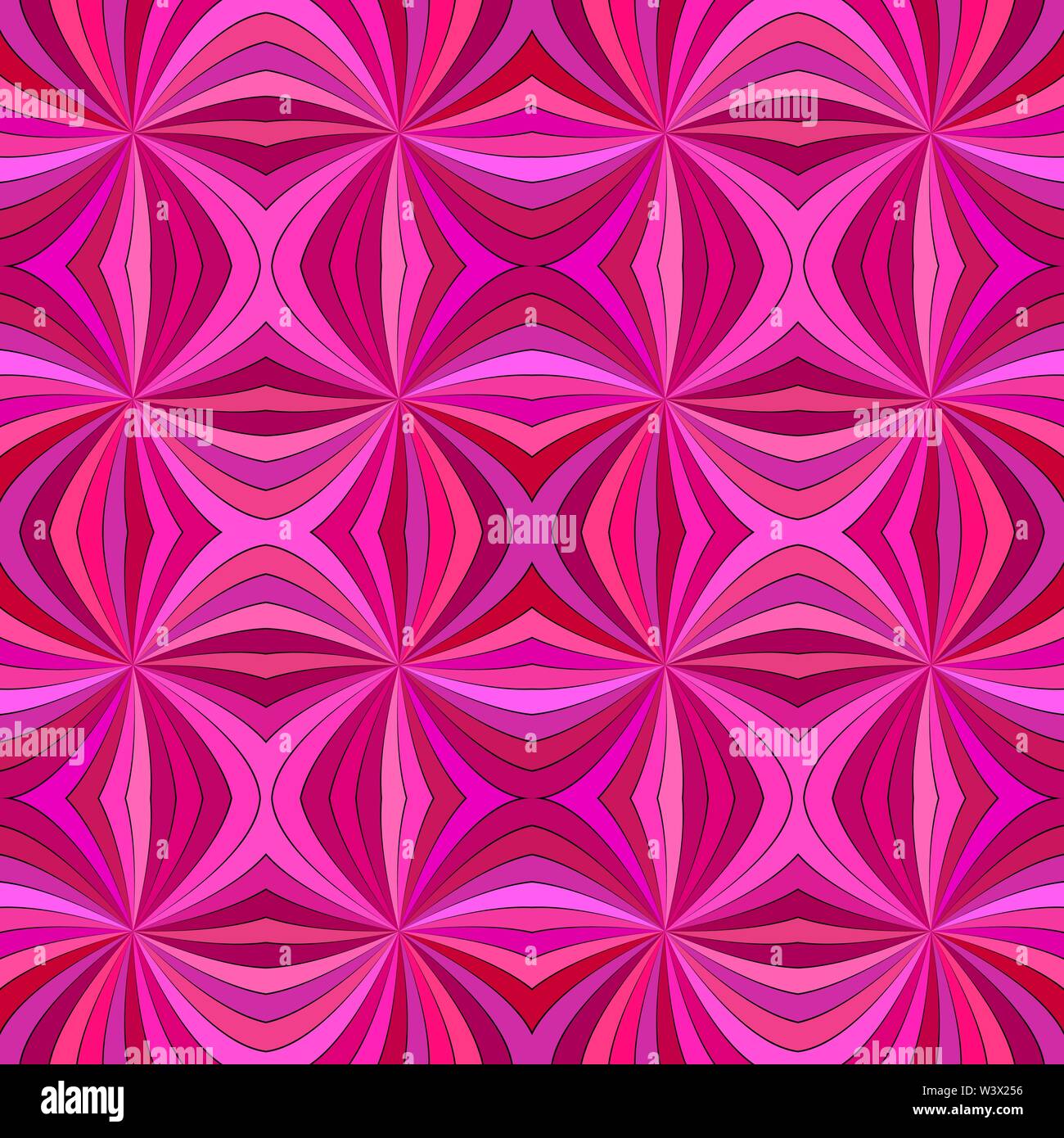 Pink seamless abstract hypnotic swirl burst stripe pattern background ...
