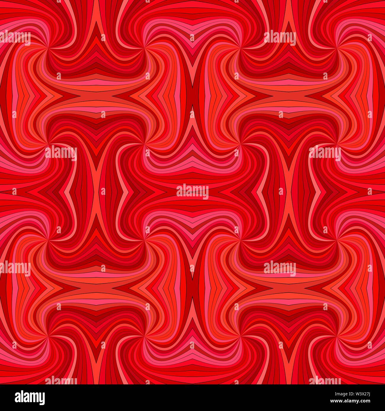 Red seamless abstract psychedelic spiral ray stripe pattern background ...