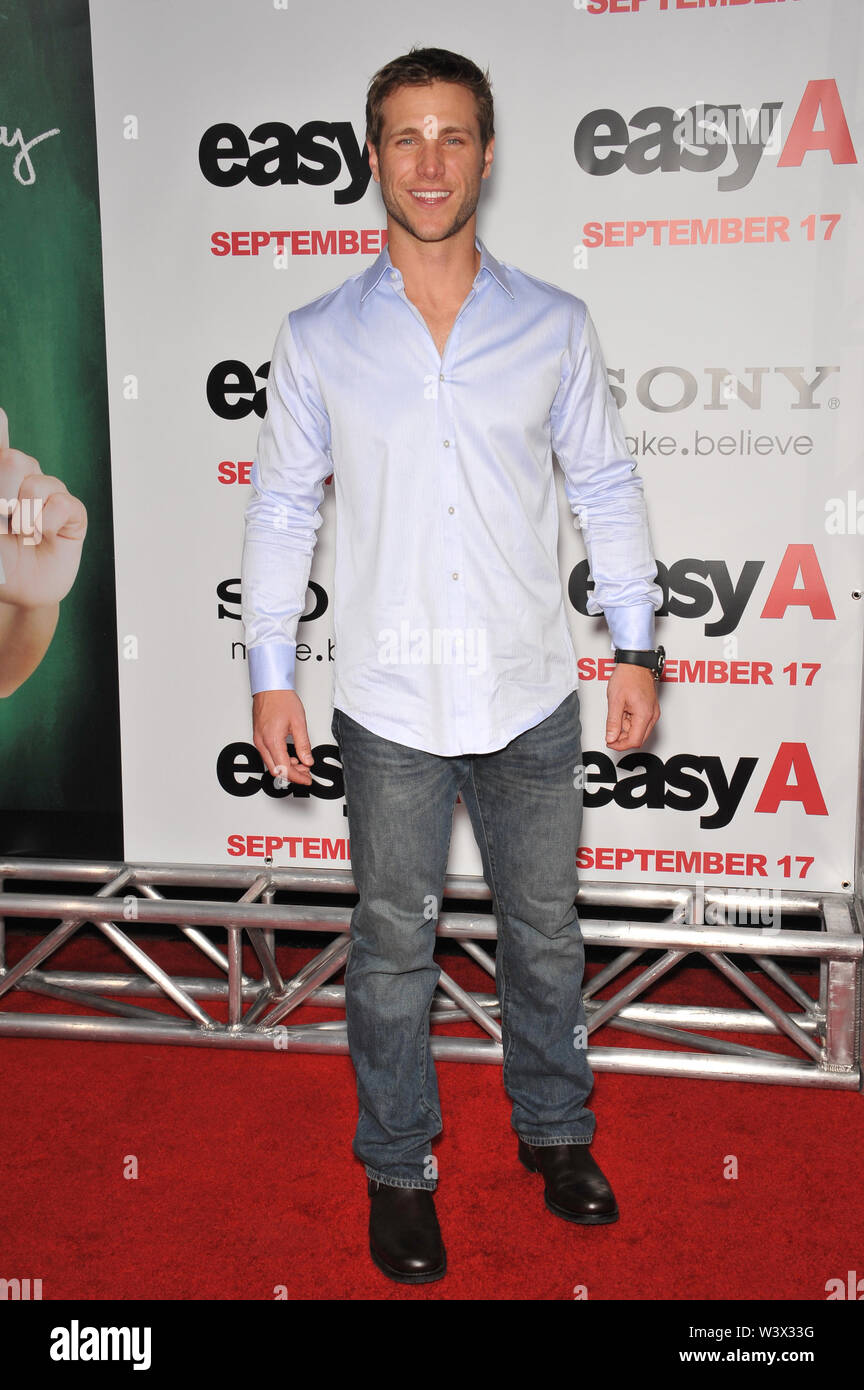 LOS ANGELES, CA. September 13, 2010: Jake Pavelka at the premiere of 'Easy A' at Grauman's Chinese Theatre, Hollywood. © 2010 Paul Smith / Featureflash Stock Photo
