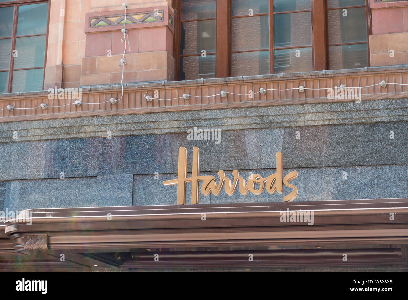 Harrods logo hires stock photography and images Alamy