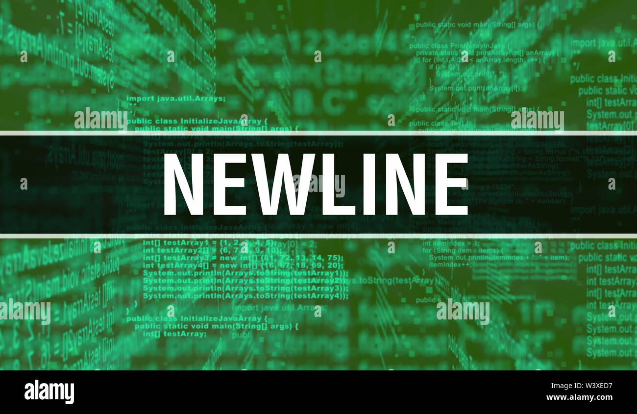 Newline image hi-res stock photography and images - Alamy