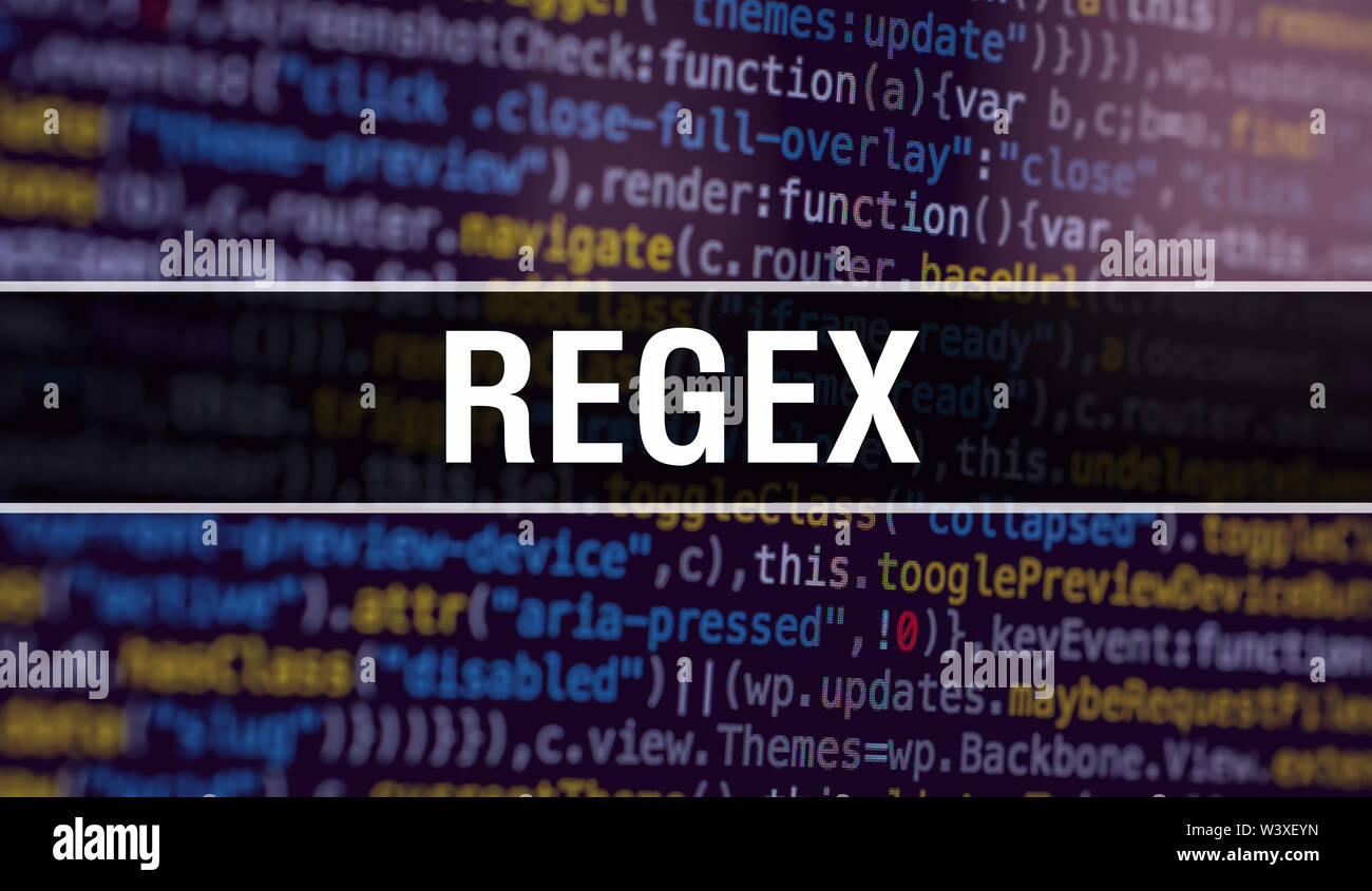 Regex hi-res stock photography and images - Alamy