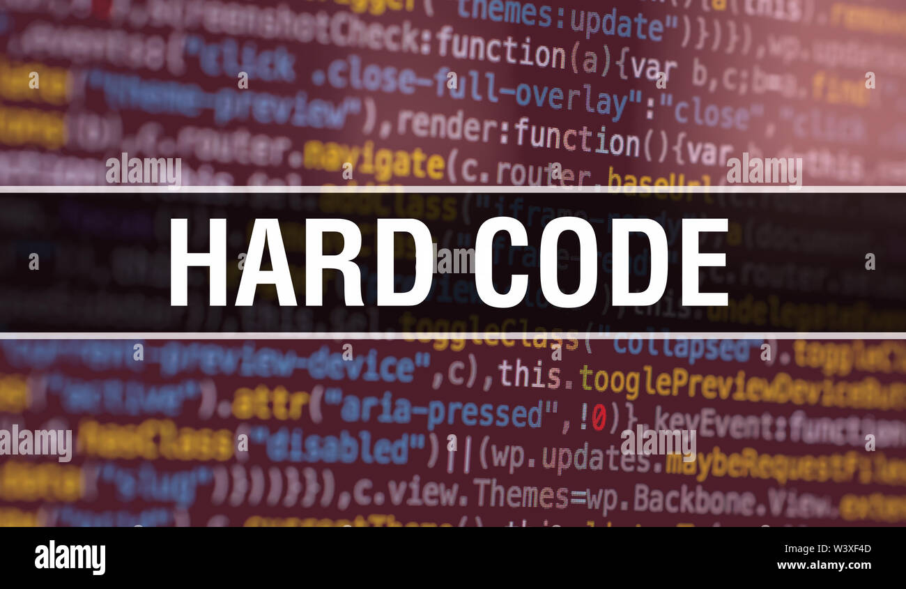 Hard coding hi-res stock photography and images - Alamy