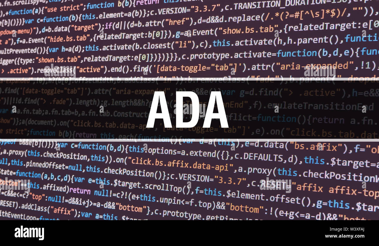 Ada concept with Random Parts of Program Code. Ada with Programming ...