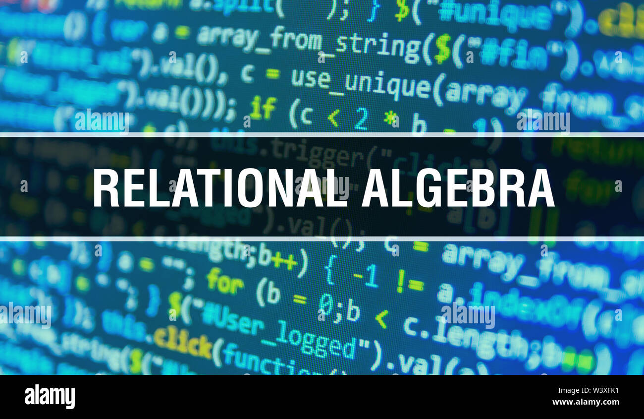 Relational algebra hi-res stock photography and images - Alamy