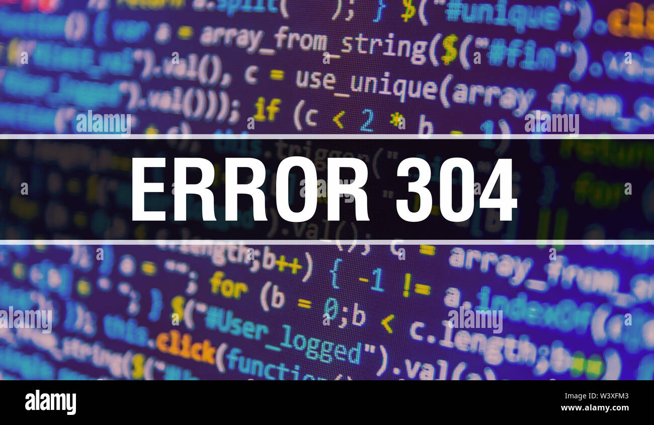 error 304 html