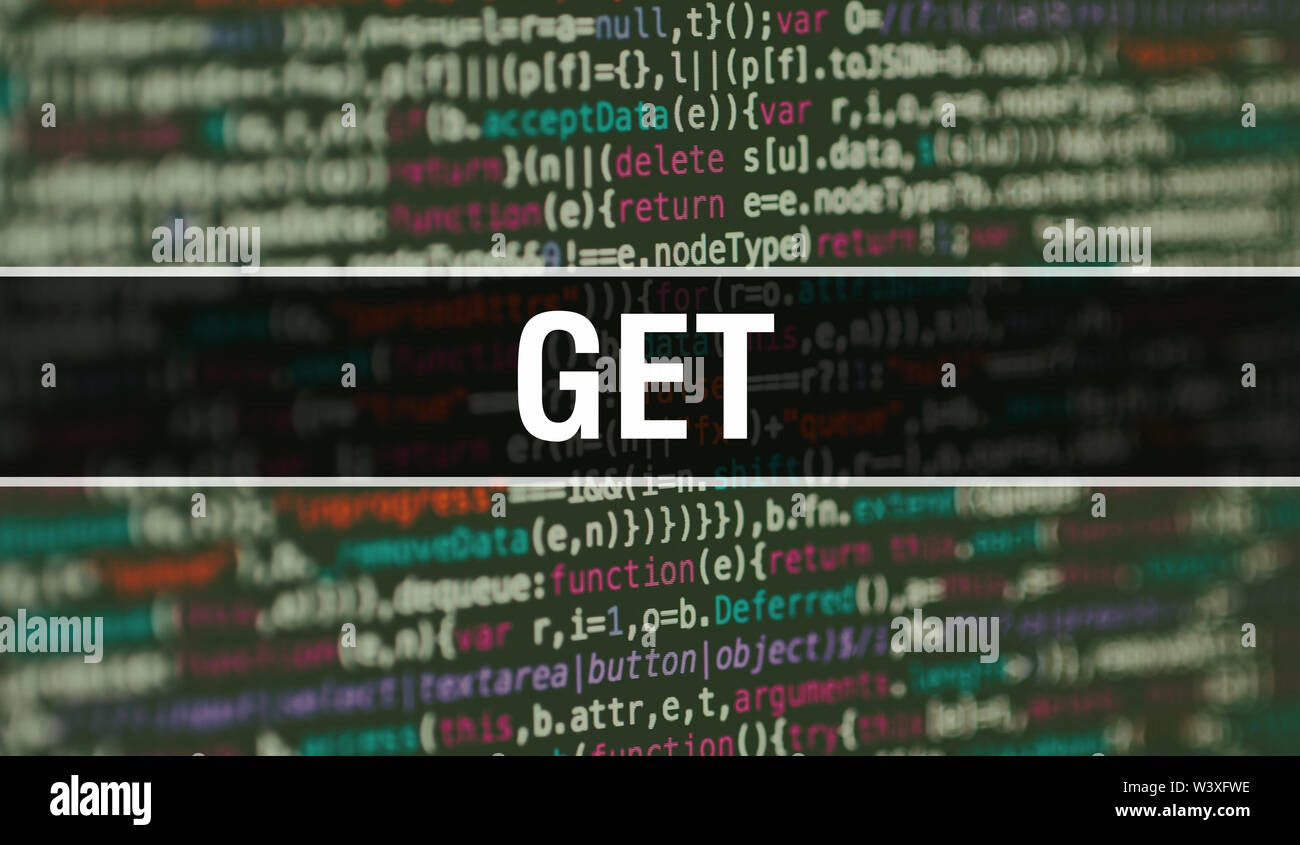 GET concept with Random Parts of Program Code. GET with Programming ...