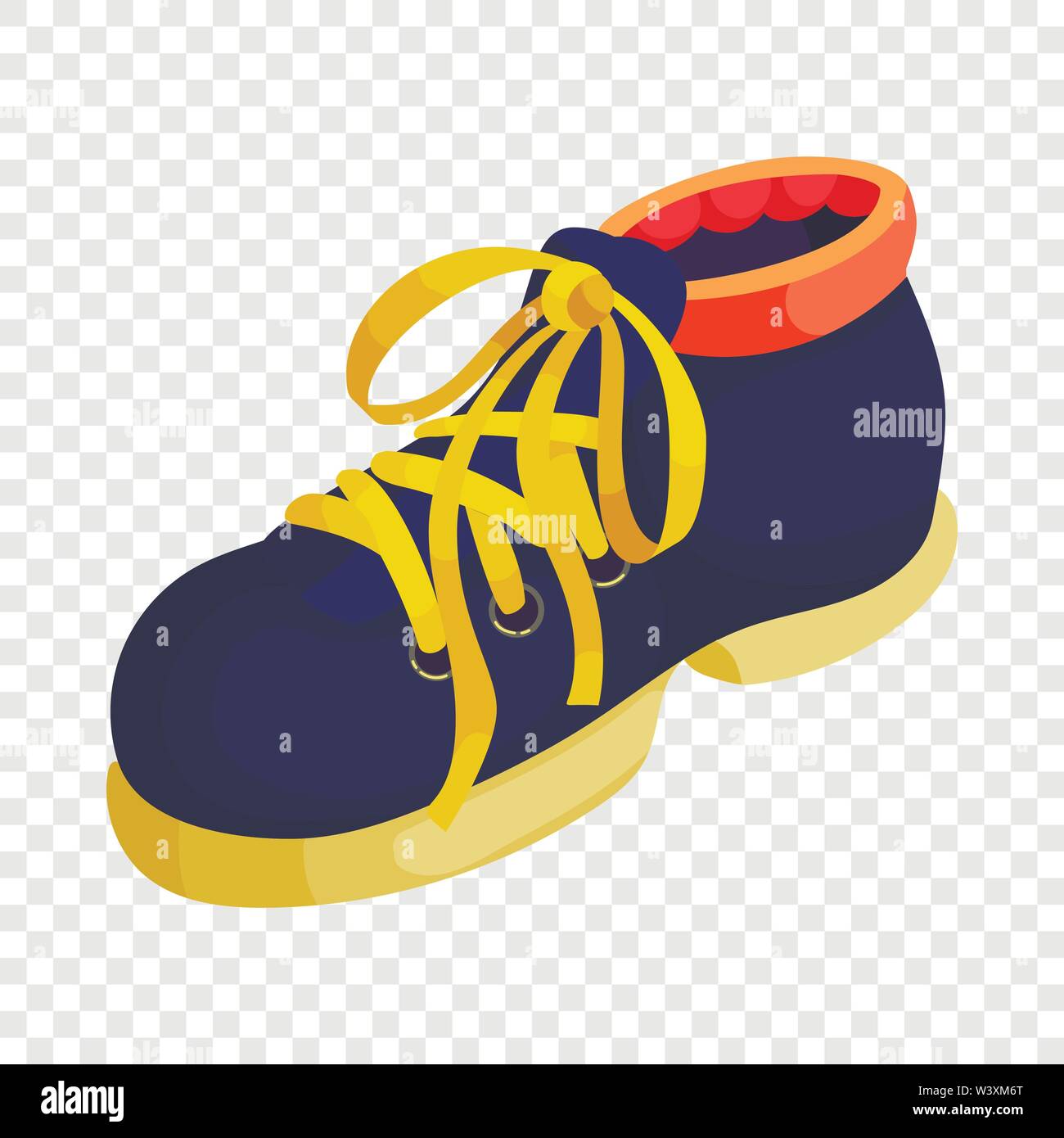 Bike sneaker icon, isometric style Stock Vector