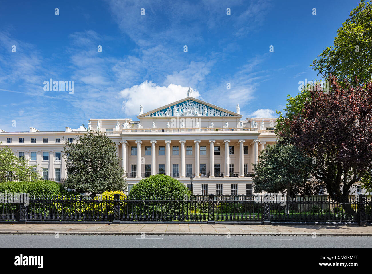 Cumberland Terrace, Regents Park, London Stock Photo Alamy
