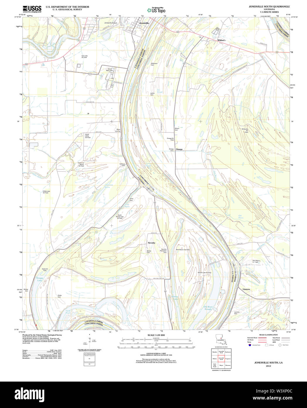 Jonesville map hires stock photography and images Alamy