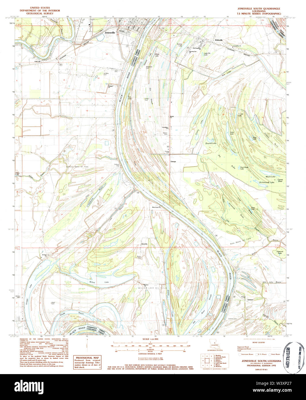 Jonesville map hires stock photography and images Alamy