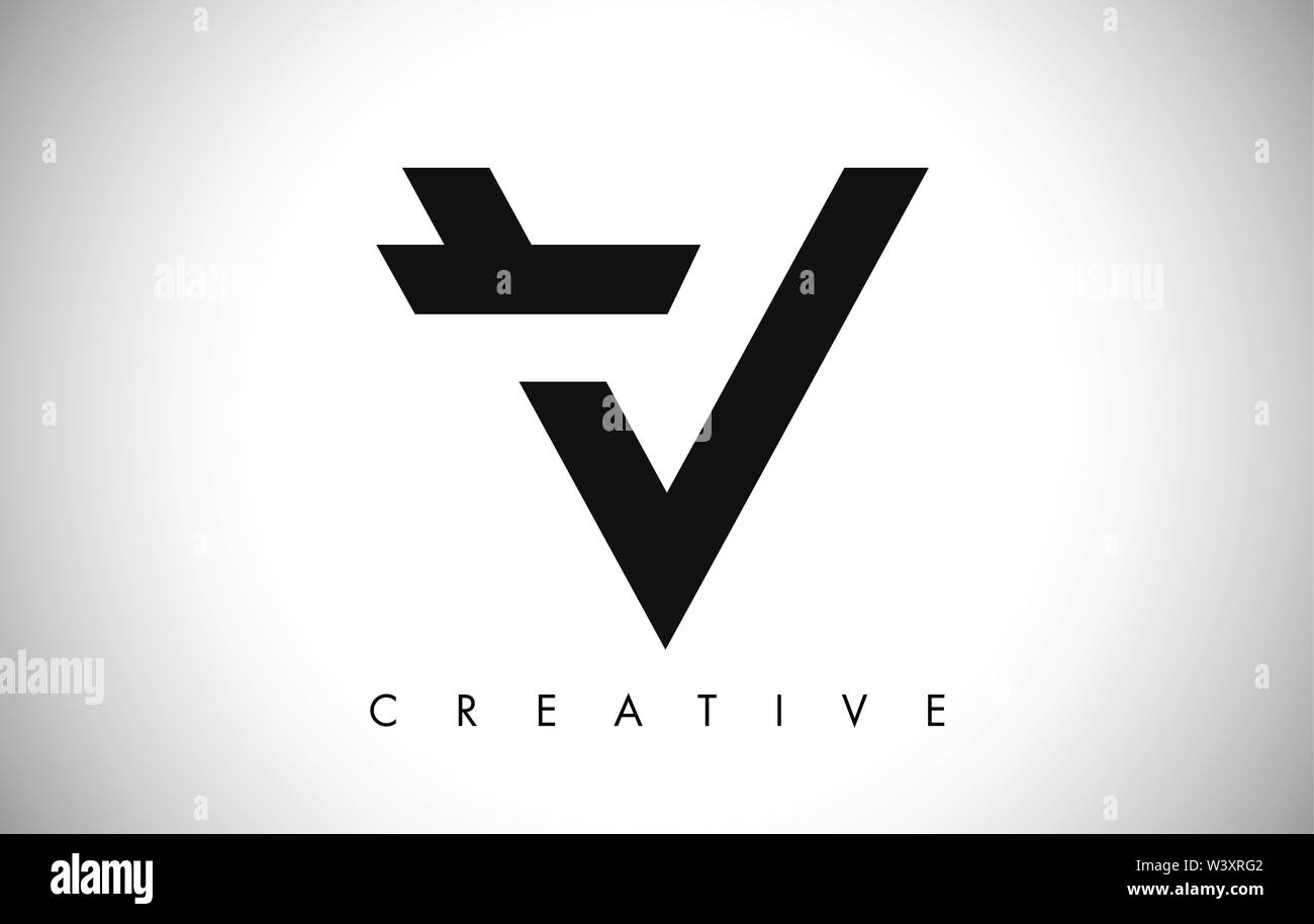 V Letter Monogram Design Logo Letter V Icon Logo With Modern Monogram Vector Illustration Stock Vector Image Art Alamy