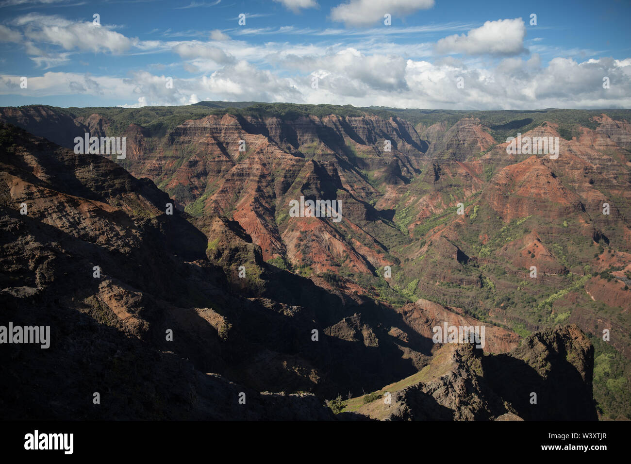 Waimea Canyon State Park and Kokee State Parks are popular tourist