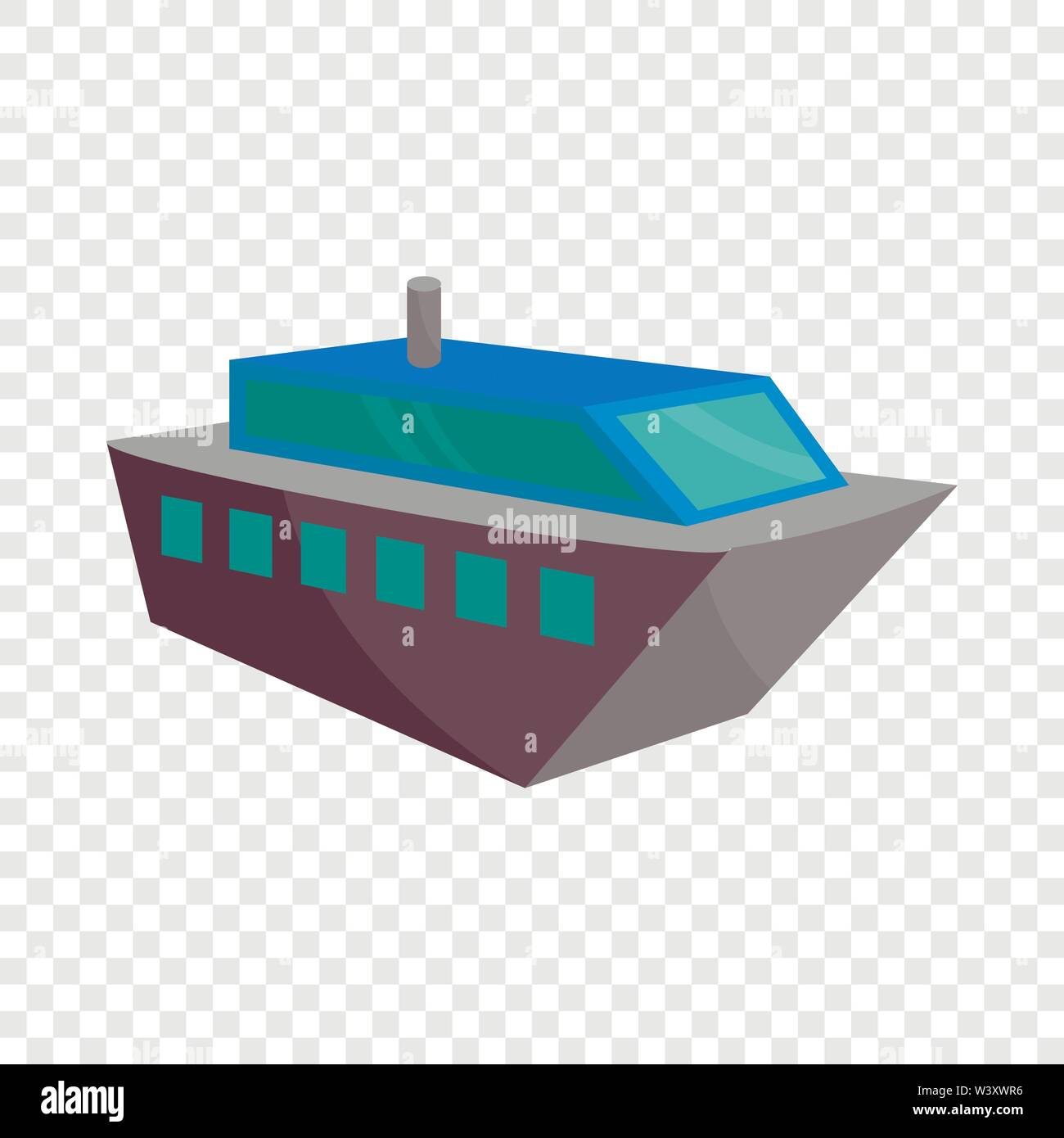 Powerboat icon, cartoon style Stock Vector Image & Art - Alamy