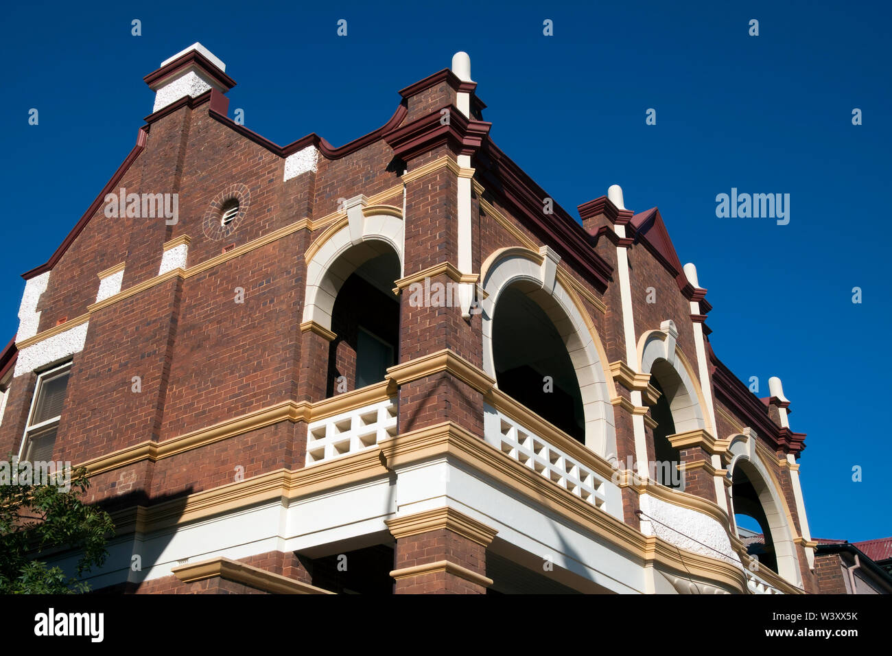Federation Building Temora Australia, two story brick office building in federation style ...