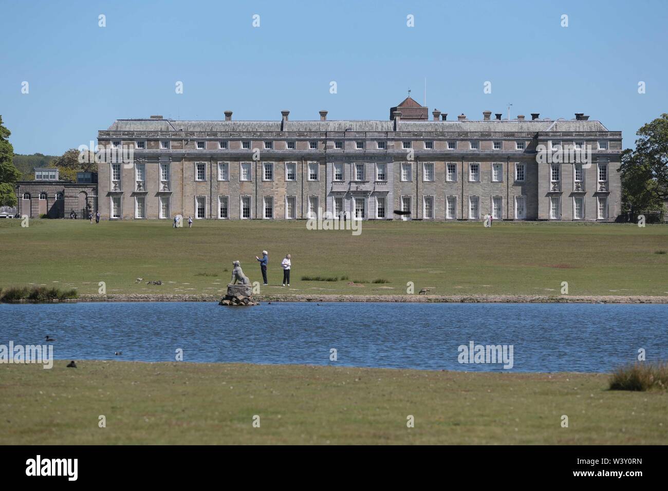 Petworth House in the parish of Petworth, West Sussex, England, is a