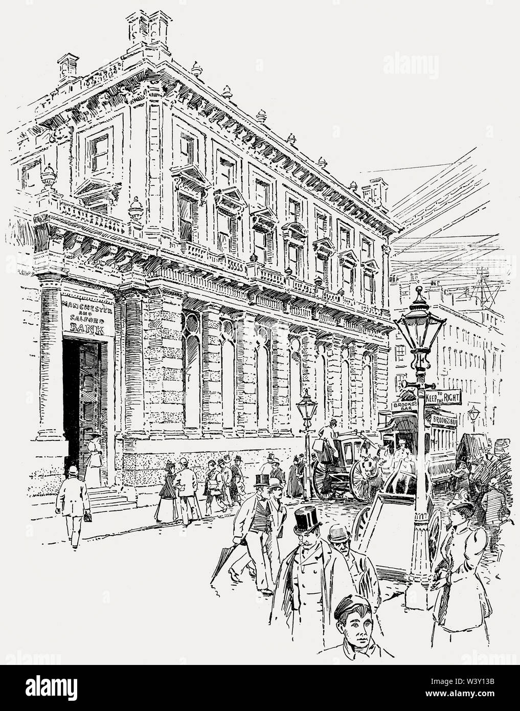 Manchester and Salford Savings Bank, head office, Manchester, England ...