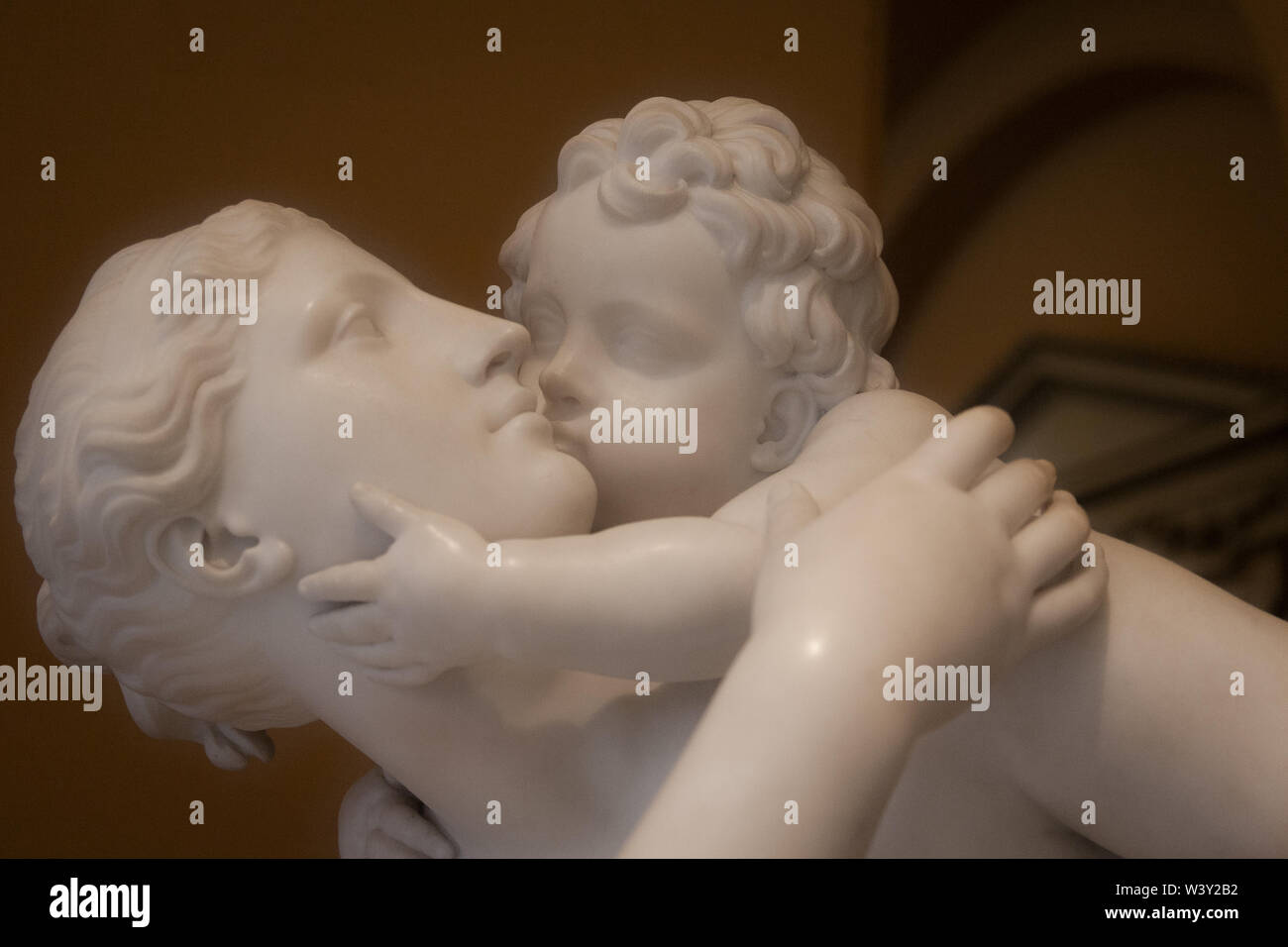 V&A Museum, London 16 July 2019 Maternal Affection, room 22 Stock Photo