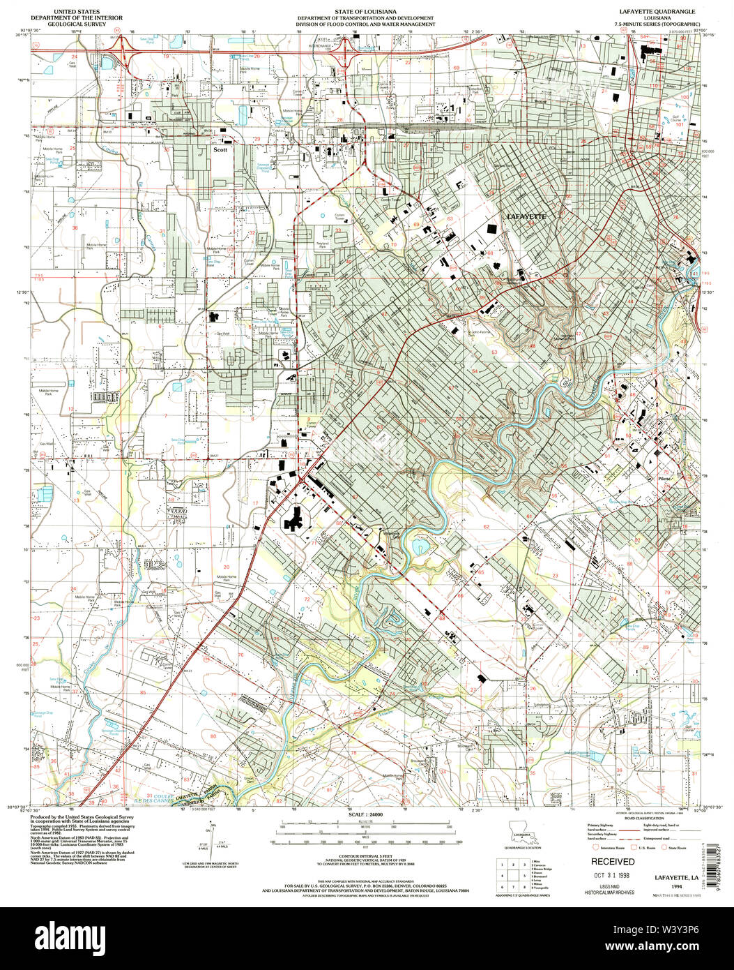 Map of lafayette Cut Out Stock Images & Pictures Alamy