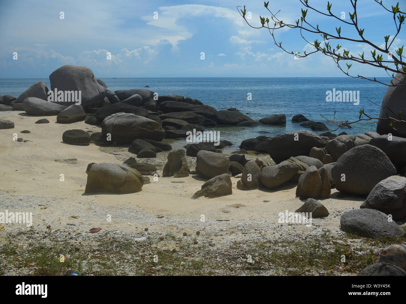 Sai Nuan beach 2, Koh Tao, Thailand Stock Photo