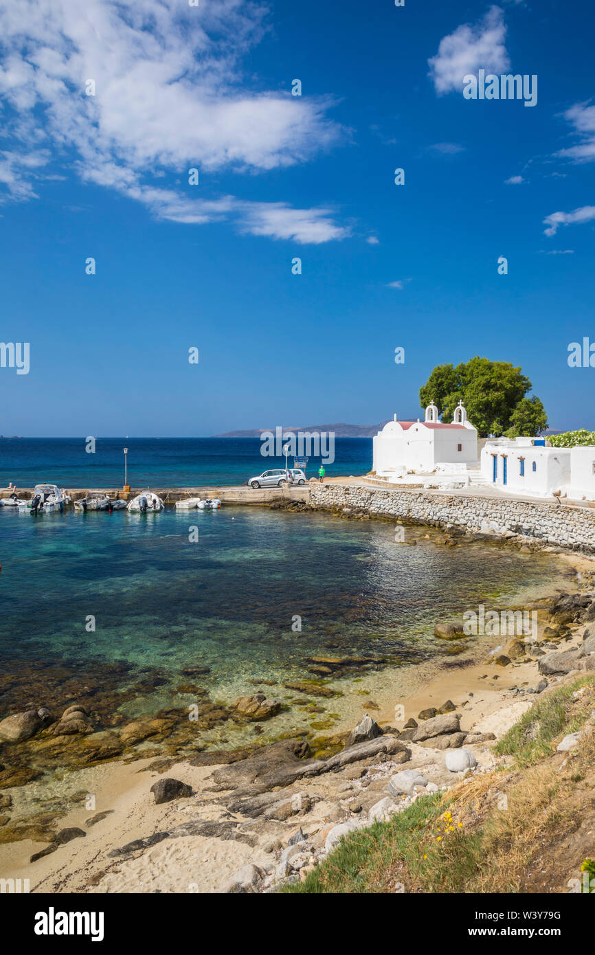 Agios Ioannis, Mykonos, Cyclade Islands, Greece Stock Photo