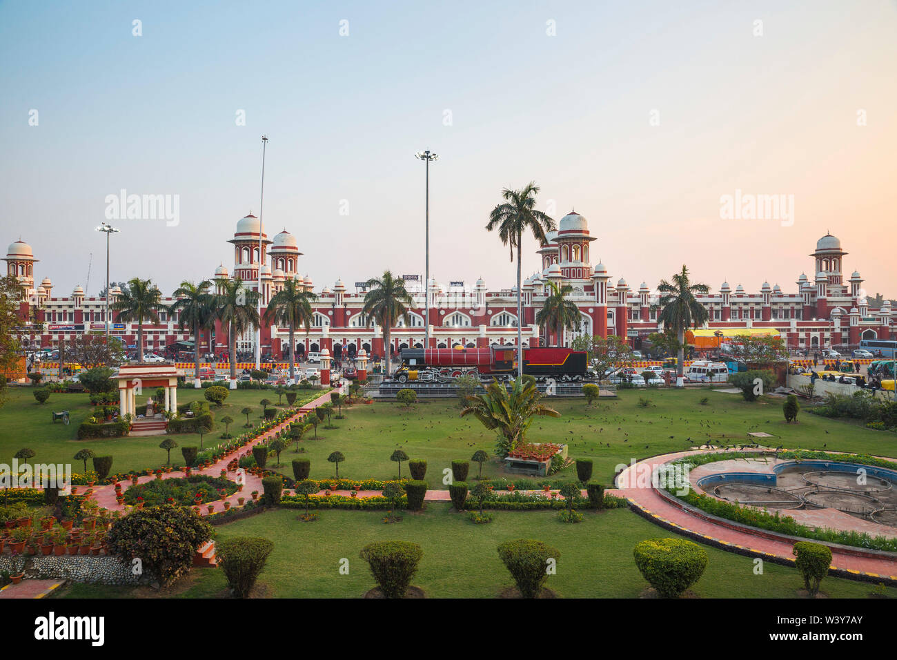 India, Uttar Pradesh, Lucknow, Charbagh, Lucknow Railway station Stock Photo Alamy