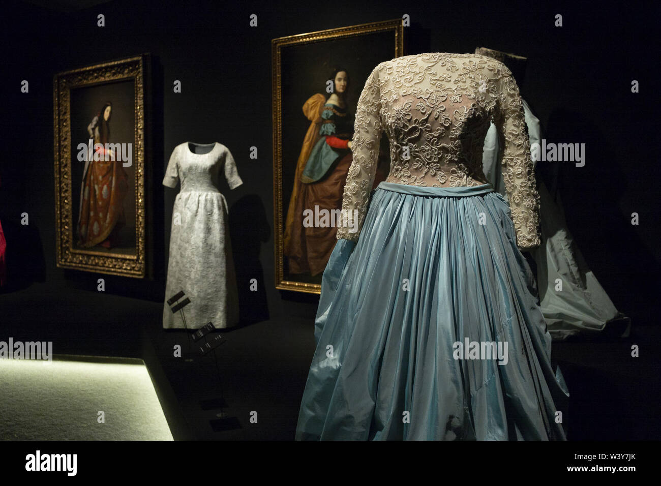 Exhibition Balenciaga and Spanish Painting in the Thyssen-Bornemisza Museum  in Madrid, Spain Featuring: Atmosphere Where: Madrid, Spain When: 17 Jun  2019 Credit: Oscar Gonzalez/WENN.com Stock Photo - Alamy