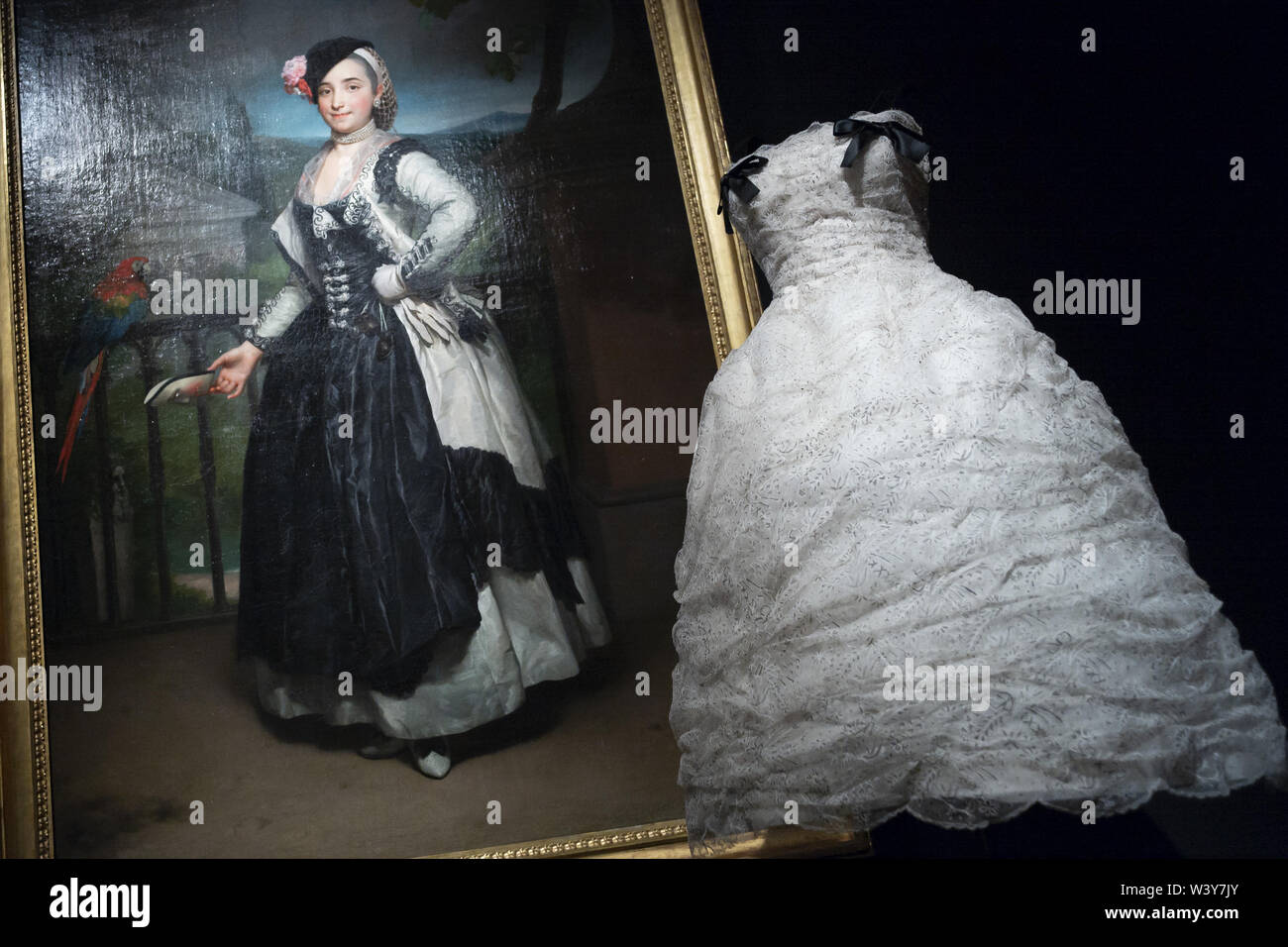 Exhibition Balenciaga and Spanish Painting in the Thyssen-Bornemisza Museum  in Madrid, Spain Featuring: Atmosphere Where: Madrid, Spain When: 17 Jun  2019 Credit: Oscar Gonzalez/WENN.com Stock Photo - Alamy