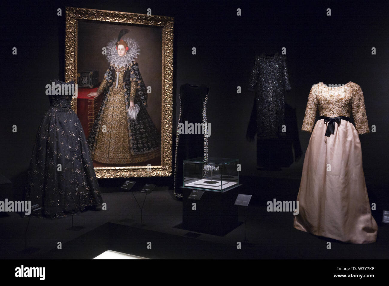 Exhibition Balenciaga and Spanish Painting in the Thyssen-Bornemisza Museum  in Madrid, Spain Featuring: Atmosphere Where: Madrid, Spain When: 17 Jun  2019 Credit: Oscar Gonzalez/WENN.com Stock Photo - Alamy