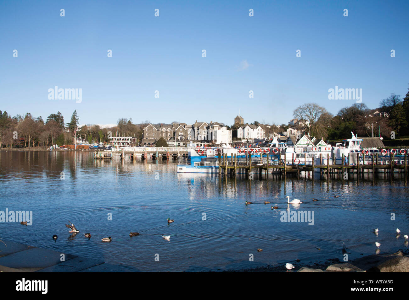 The MacDonald Old England Hotel Bowness on Windermere Lake District Cumbria England Stock Photo