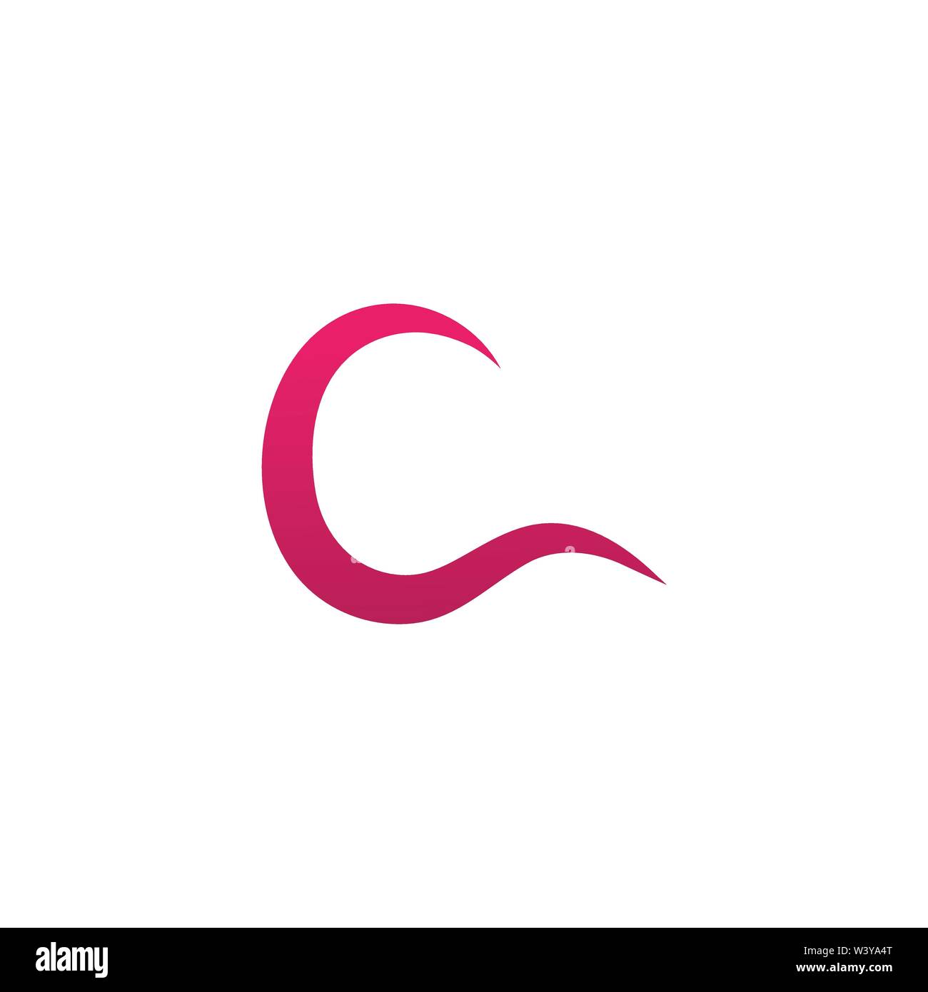 C Logo Template Design Vector Stock Vector Image & Art - Alamy